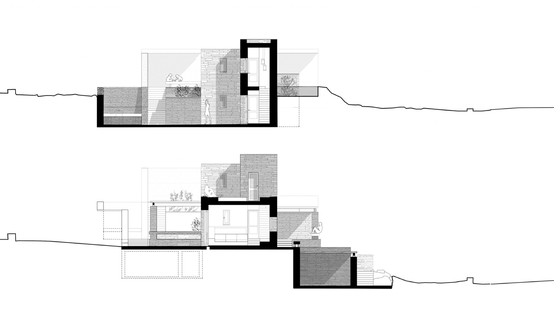 Cometa 雷竞技下载链接Architects：Rocksplit，在基克拉泽斯的Kea岛上的房子