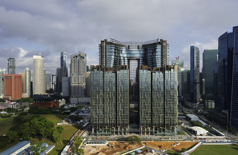 Ingenhoven建雷竞技下载链接筑事务所:新加坡Marina One