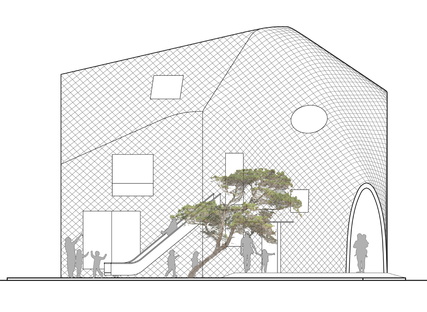 疯狂的建雷竞技下载链接筑师：三叶草屋，幼儿园在冈萨基，日本