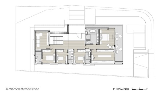 Schuchovski Arquitetura:巴西库里蒂巴的Residencia HRB