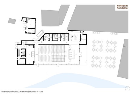 KühnleinArchitektur：Christoph Willibald Gluck Hall for Culture，berching