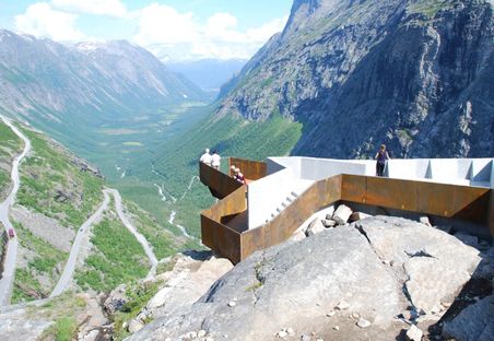 挪威的旅游路线：Trollstigen