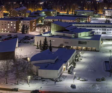 JKMM建雷竞技下载链接筑师：芬兰Seinäjoki的市政图书馆