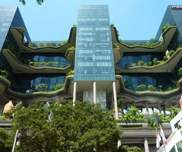 新加坡:花园城市的天际线，被设计成未来的城市