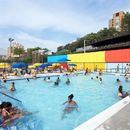布鲁克林大桥公园和由戴维斯·布罗迪·邦德和斯派斯史密斯设计的弹出式游泳池