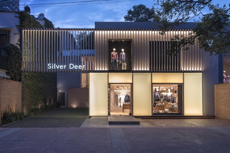 Silver Deer, flagship store designed by MATERIA