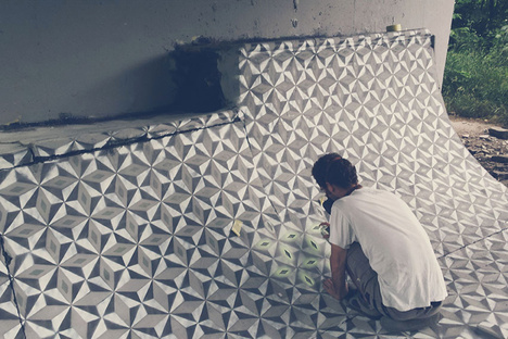 地板，加泰罗尼亚艺术家Javier de Riba的一个项目