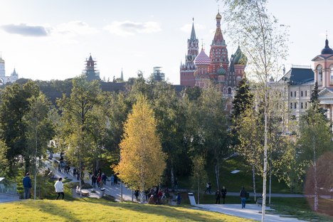 莫斯科，Zaryadye Park的成功