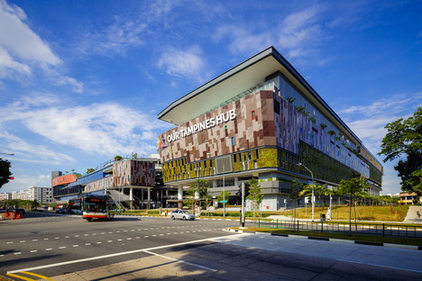 DP Architects设计的新加坡Tampines Hub雷竞技下载链接