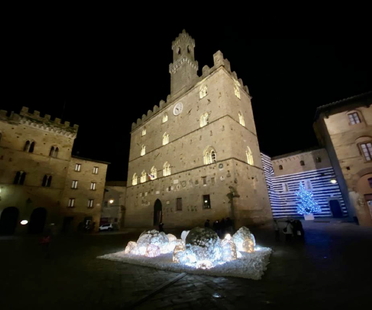 在Volterra展示的光和雪花石机