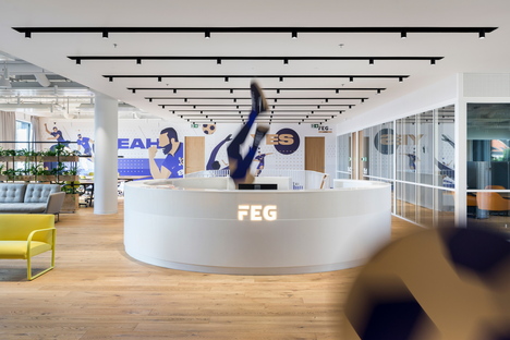 Studio Perspektiv设计布拉格的FEG办事处