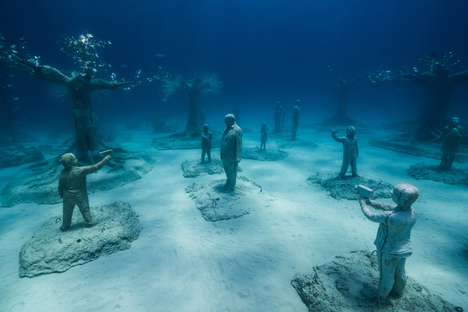 塞浦路斯水下雕塑博物馆开幕
