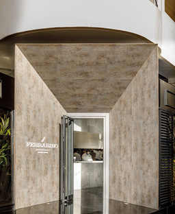 RECS建雷竞技下载链接筑事务所设计的Il Ferrarino餐厅在卡萨布兰卡