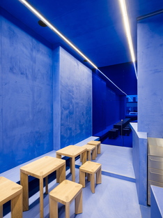 Gonzalez Haase AAS建#raybet官网筑公司Design Desirs Aera，Dermany的柏林米特的一家面包店