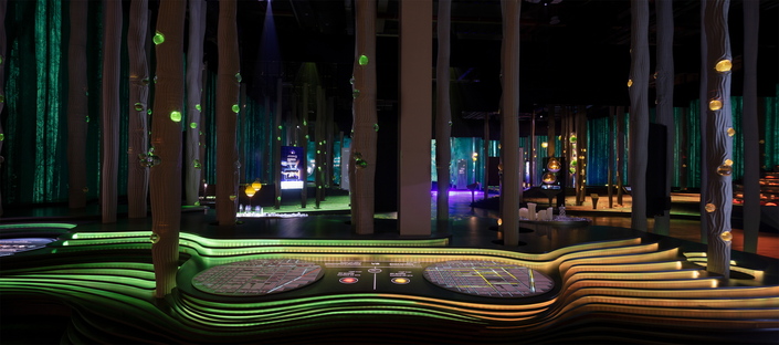 迪拜世博会2020年，西班牙展馆的行程和展览空间