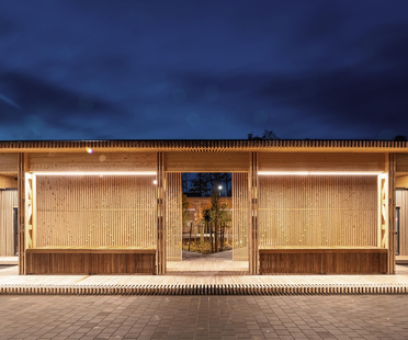 由Bornstein Lyckefors Arkitekter和Mareld Landscape Studios设计的KärdlaCity Pavilion