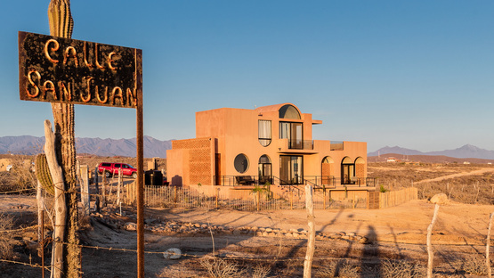 Red Arquitectos的Casa Calafia的Baja California Sur的别墅