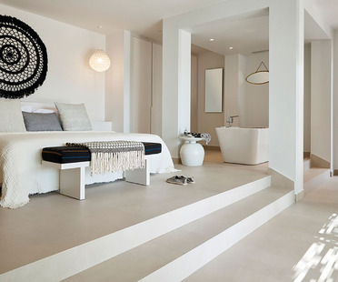Ultra Ariostea：地中海的豪华酒店和别墅的地板和墙壁