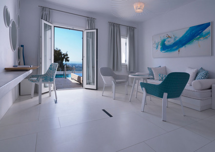 Ultra Arostea：地中海豪华酒店和别墅的地板和墙壁