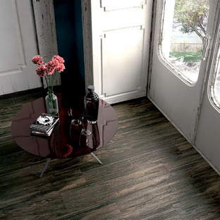 Porcelaingres木头地板效果:温暖、舒适的氛围
