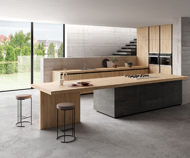 木质厨房台面:SapienStone新推出的Rovere系列
