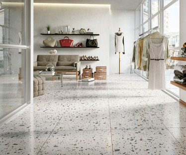 威尼斯别墅：FMG水磨石瓷砖，用于独特和多功能的内部装饰