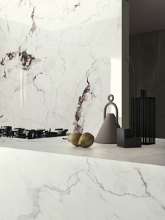Ariostea White Marble：高科技陶瓷覆盖物和家具