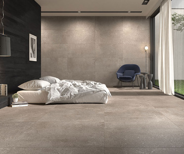 Porcelaingres Loft：石头和水泥表面的灵感来自北欧设计
