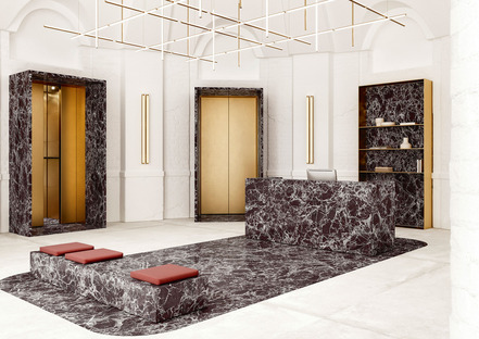 全新Ultra Ariostea大理石材质，适用于具有个人精致风格的房间