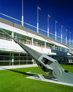 Steel cable structure of Rafael Viñoly’s David Lawrence Center