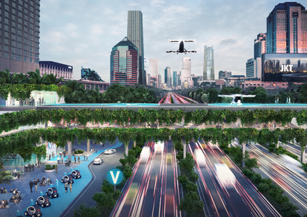 MVRDV的未来城市Vertiports
