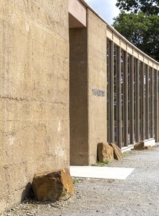 Feilden Fowles建筑师的约克郡雕塑公园的分层混凝土和木材雷竞技下载链接
