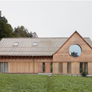 Innauer Matt Architekten的混凝土和木屋