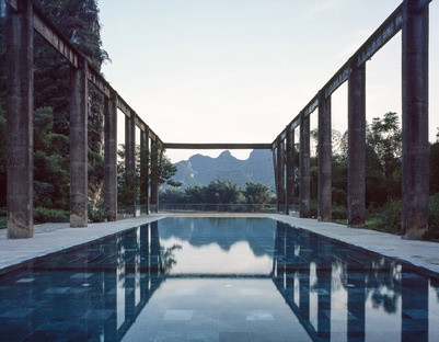 Alila Yangshou Hotel, Guangxi, China. Vector Architects. Photo of Su Shengliang.